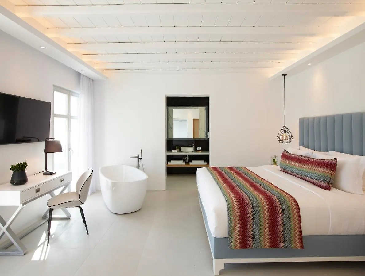 Hotel Epic Blue Mykonos Houlakia  5*, Houlakia (Mykonos) Řecko